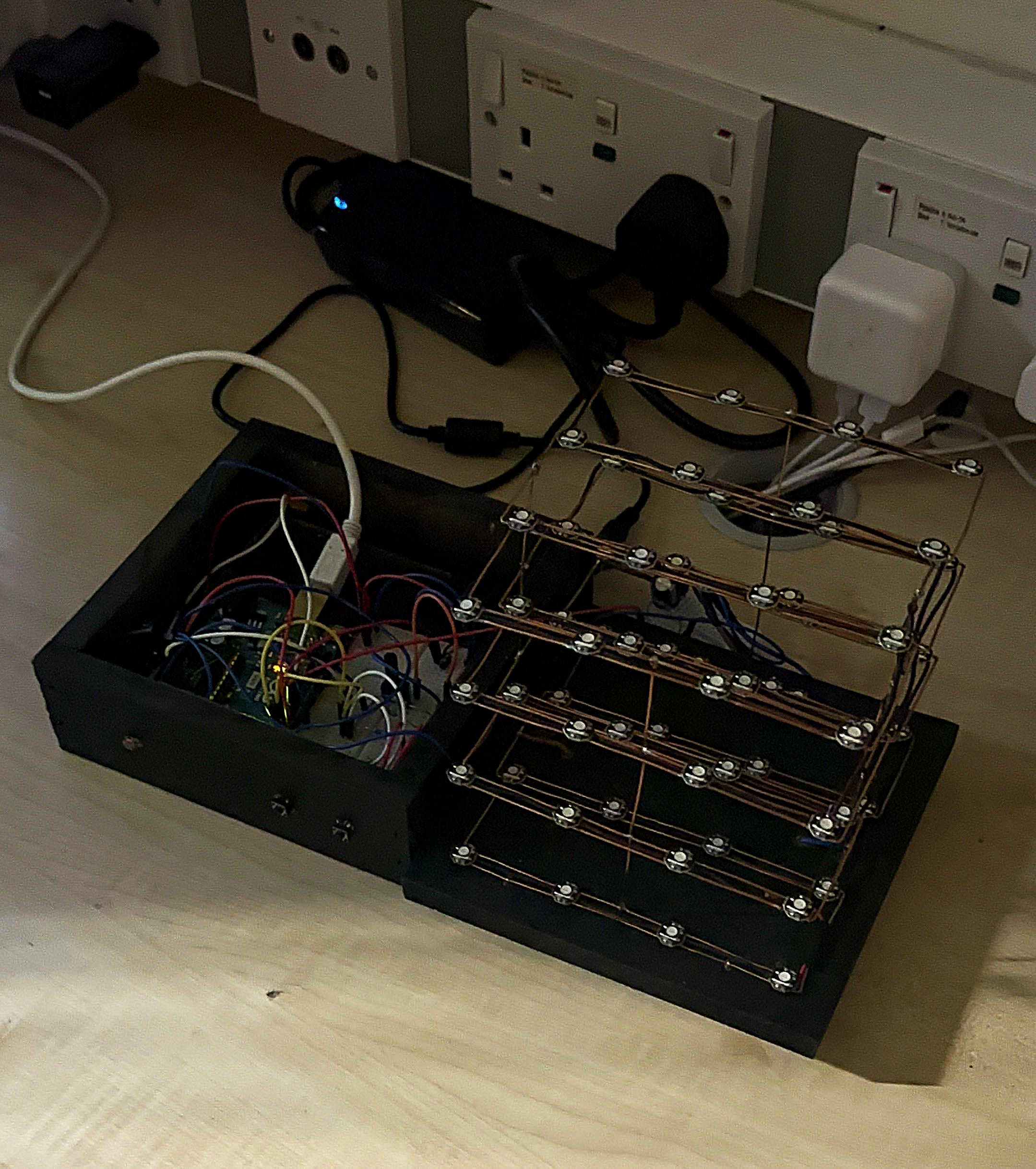 4x4x4 NeoPixel LED Cube